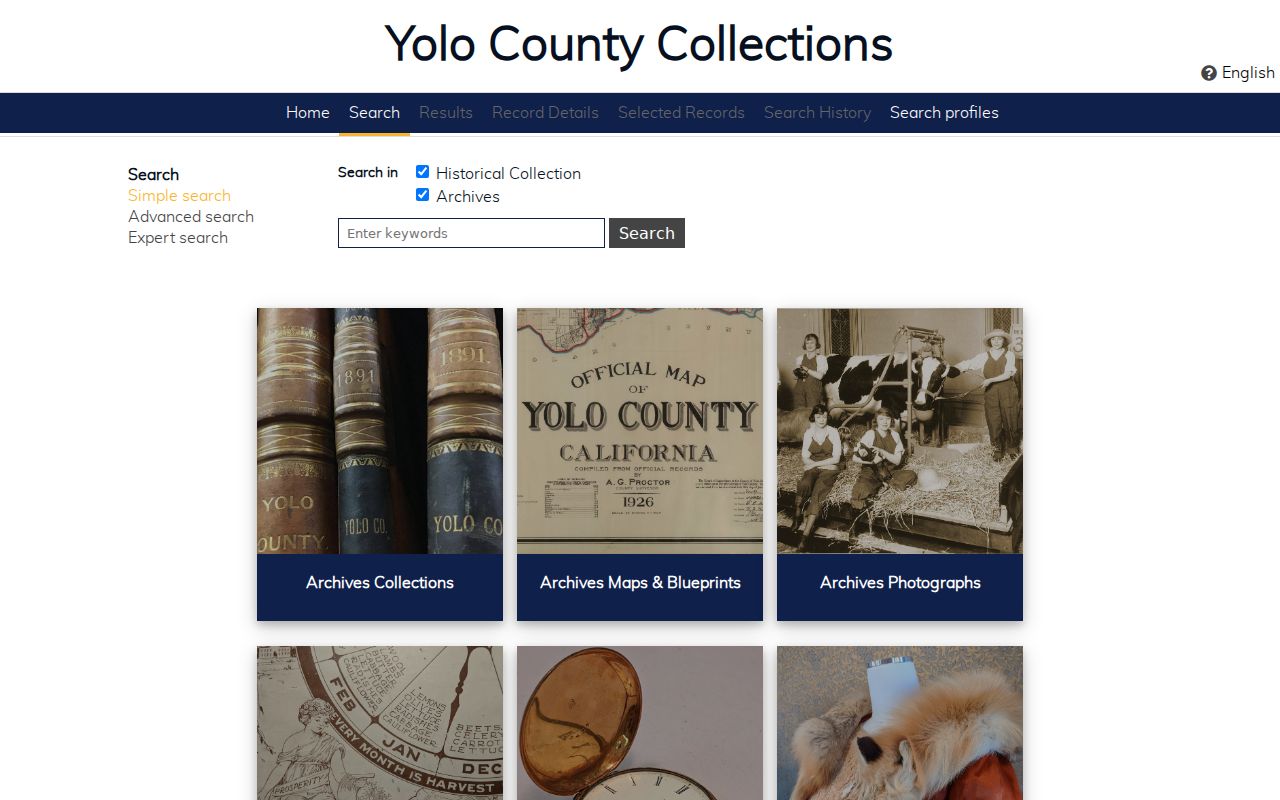 Yolo city directory Archives catalog search